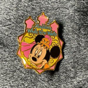 Aladdin Minnie Prize‎ Tokyo Disney Land Sea Resort TDL TDS Pin Japan